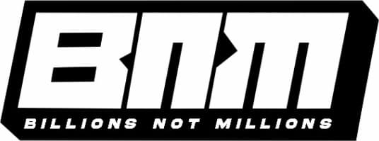 BNM — Billions Not Millions wordmark